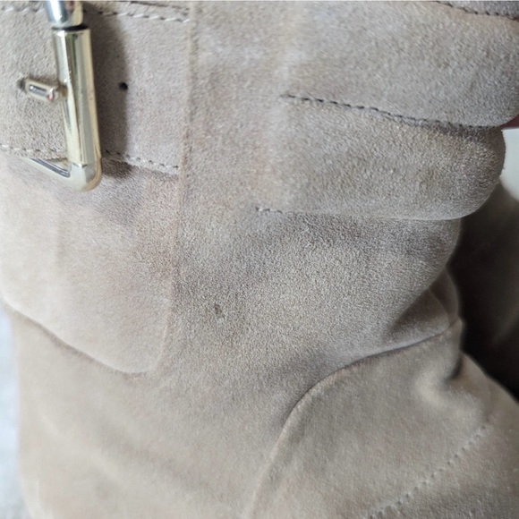 ▫️Free People Sand Suede  Faux Fur Fable Platform Boots ▫️ - Picture 12 of 14